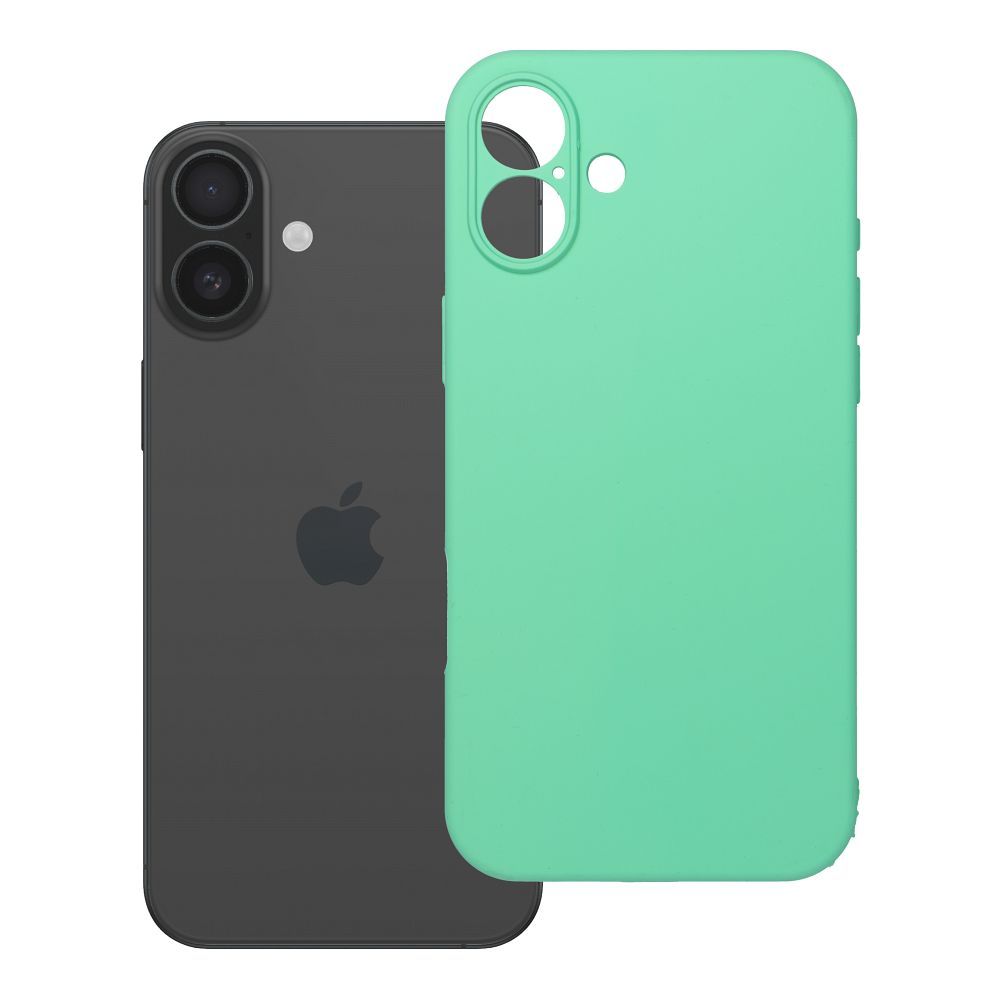 Husa pentru iPhone 16 Plus Silicone 2mm (Camera Protection) Compatible cu Magsafe Mint