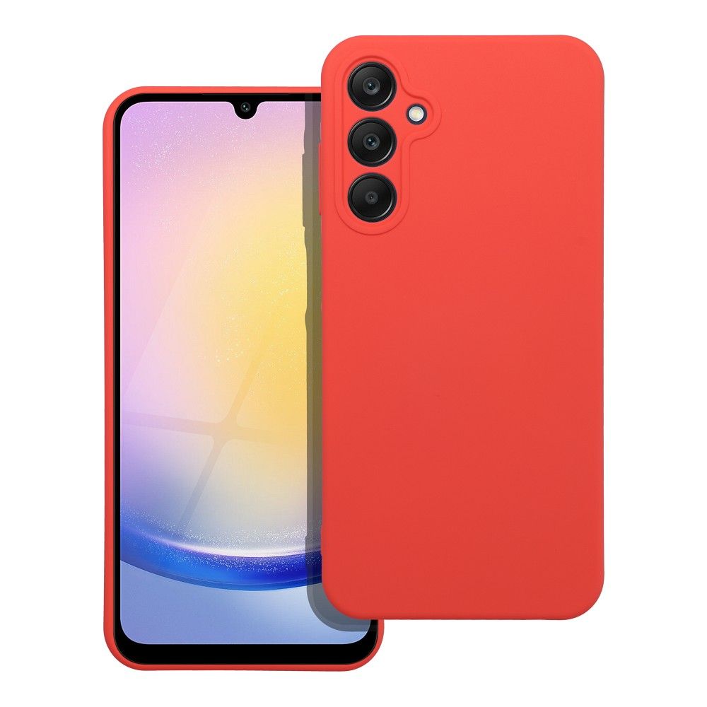 Husa Silicone pentru Samsung A25 5G Peach