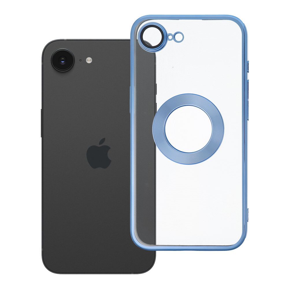 Husa Glam pentru iPhone 16e (SE 4 2025) / 17e Albastru