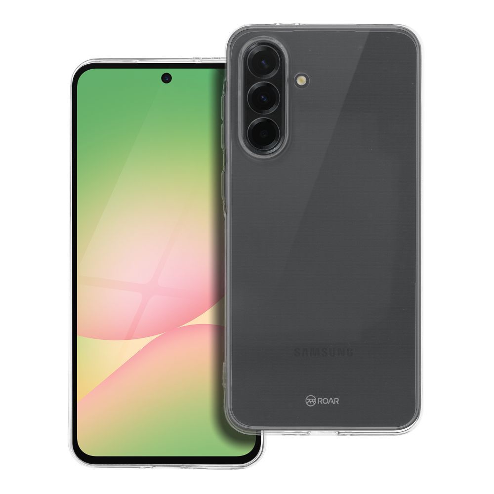 Husa Roar ALL DAY Colorful Jelly pentru Samsung A56 5G Transparent