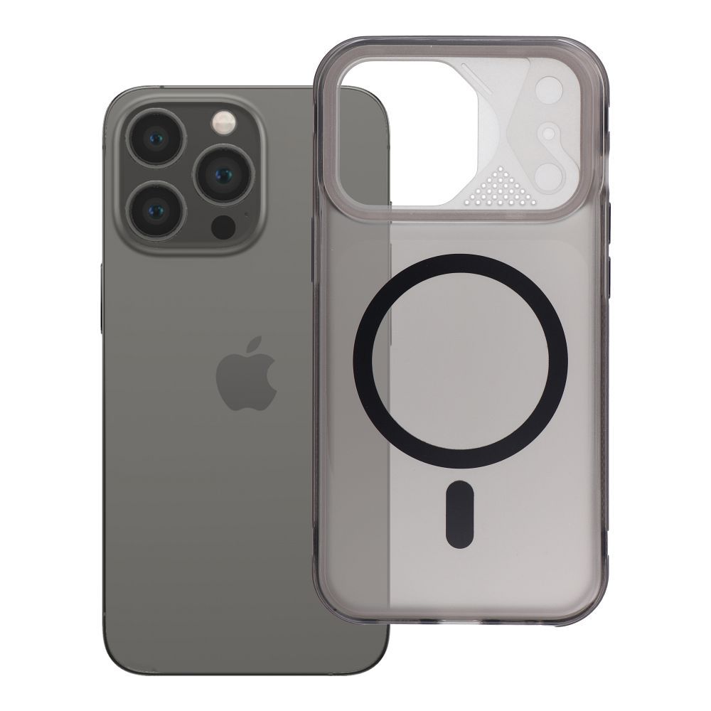 Husa Aurora pentru iPhone 13 PRO Compatible cu Magsafe Negru