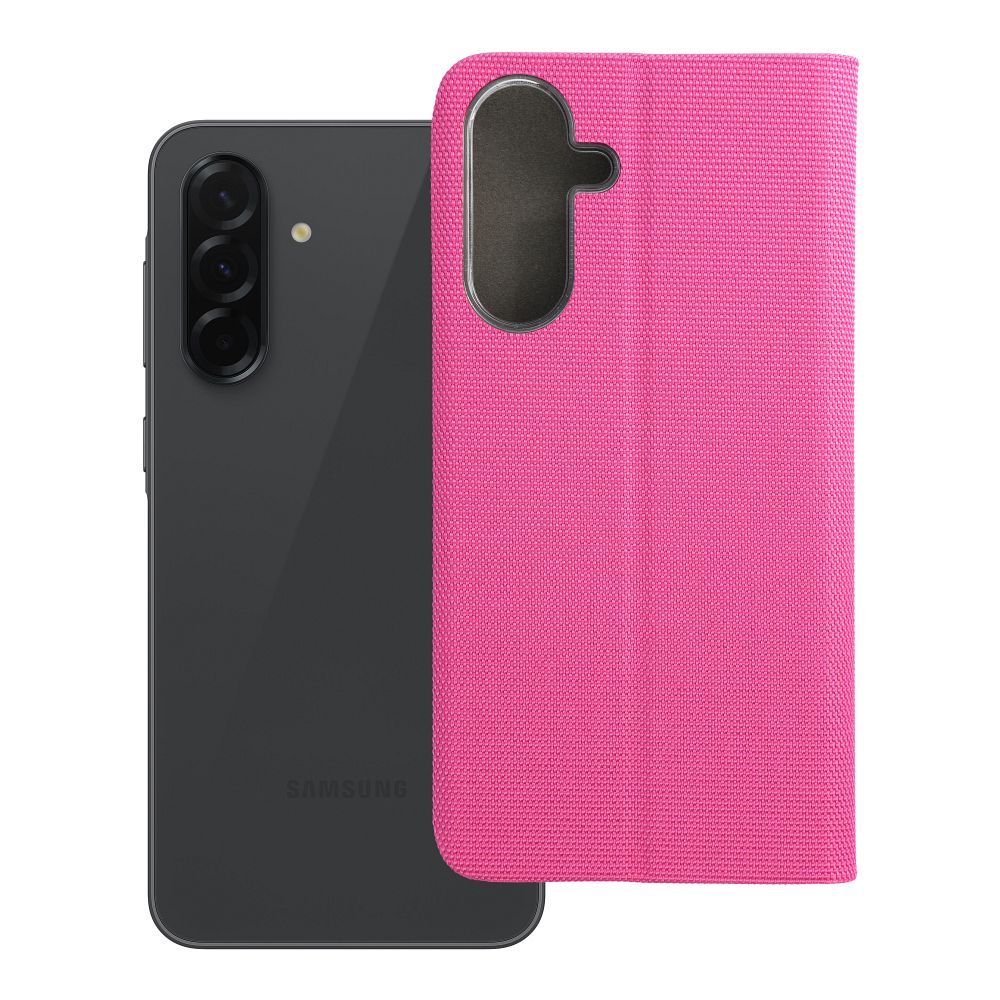 Husa Sensitive Book Flip pentru Samsung A36 5G Roz