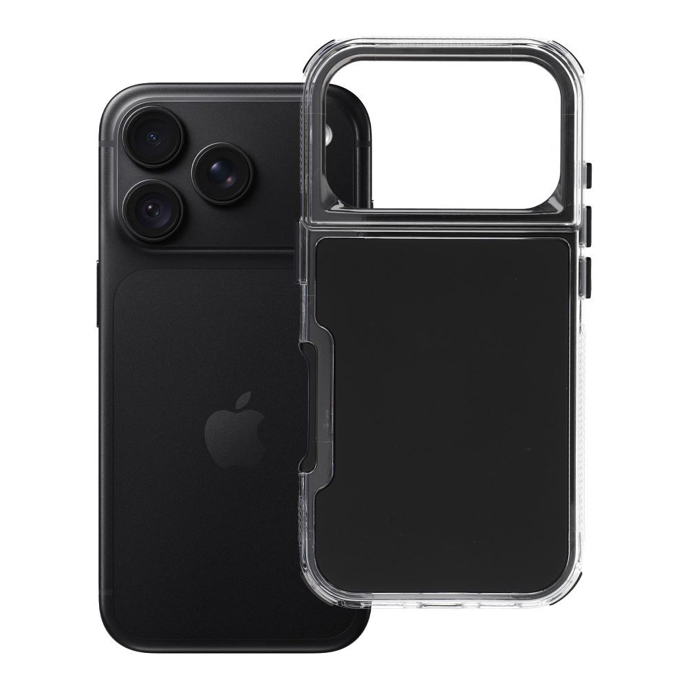 Husa Matrix pentru iPhone 18 Pro / 17 Pro Negru