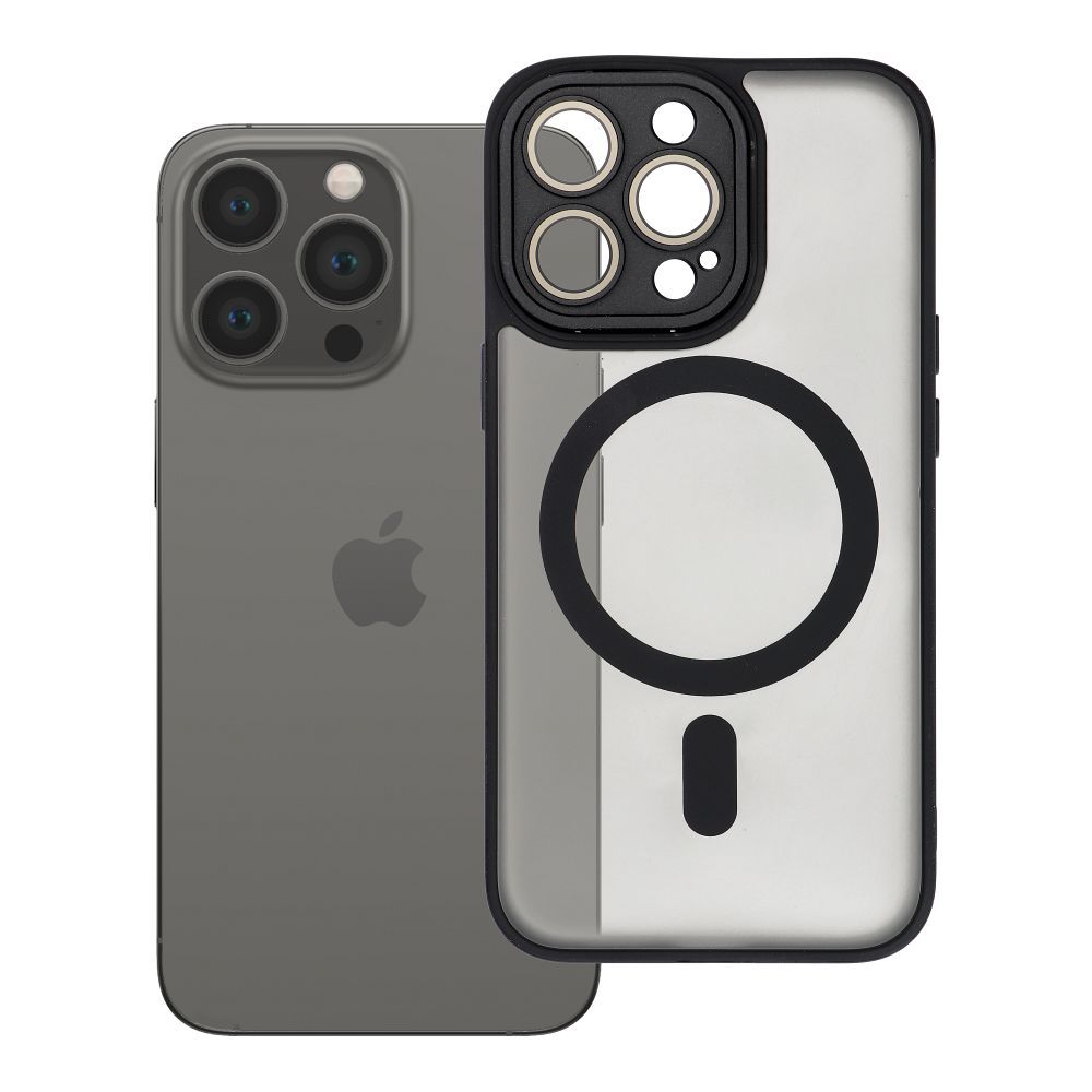 Husa Variete Mag pentru iPhone 13 PRO Compatible cu Magsafe Negru
