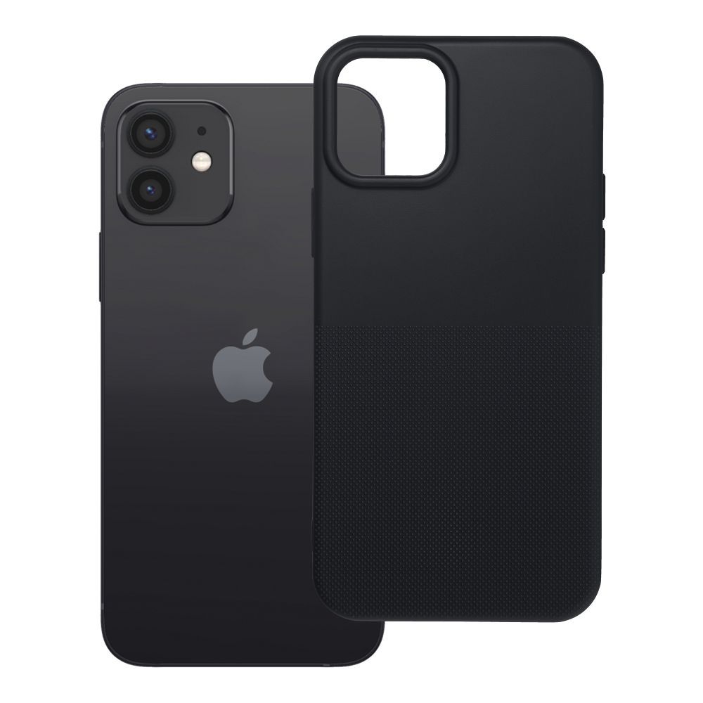 Husa Easy Dual pentru iPhone 12 Negru