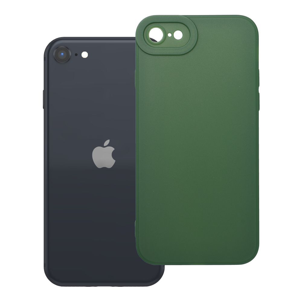 Husa Matt 2.0 pentru iPhone 7 / 8 / SE 2020 / SE 2022 Verde inchis