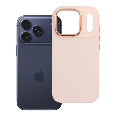 Husa Frame pentru iPhone 18 Pro / 17 Pro Powder Roz
