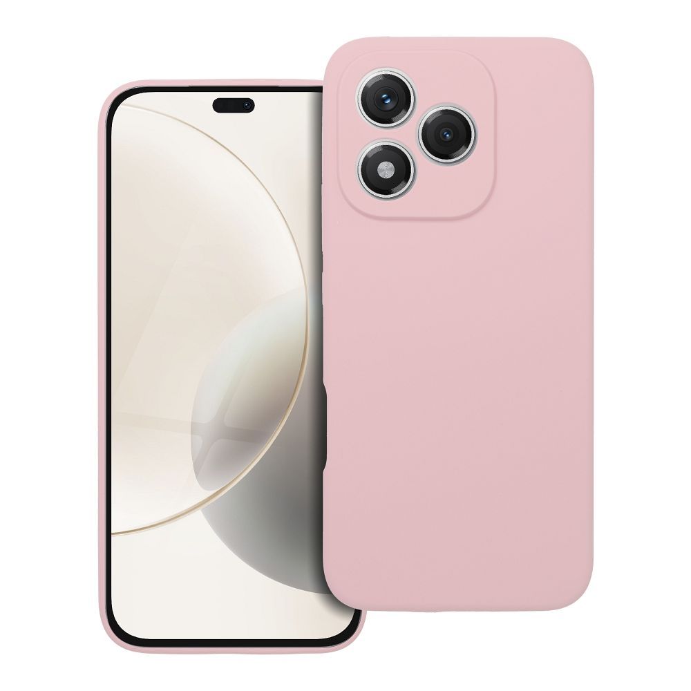 Husa pentru Honor 400 Lite Silicone 2mm (Camera Protection) Powder Roz