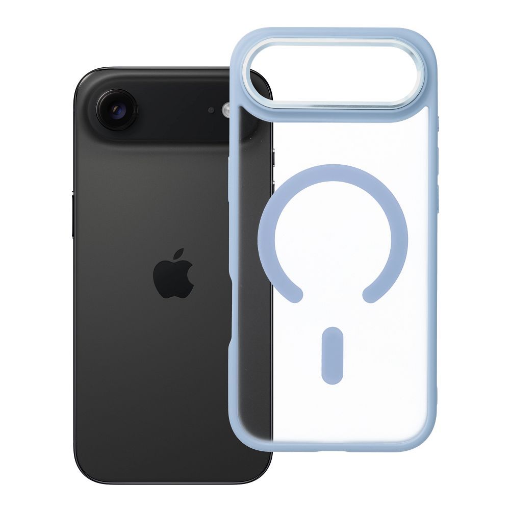 Husa mat Mag pentru iPhone 17 AIR Compatible cu Magsafe Albastru