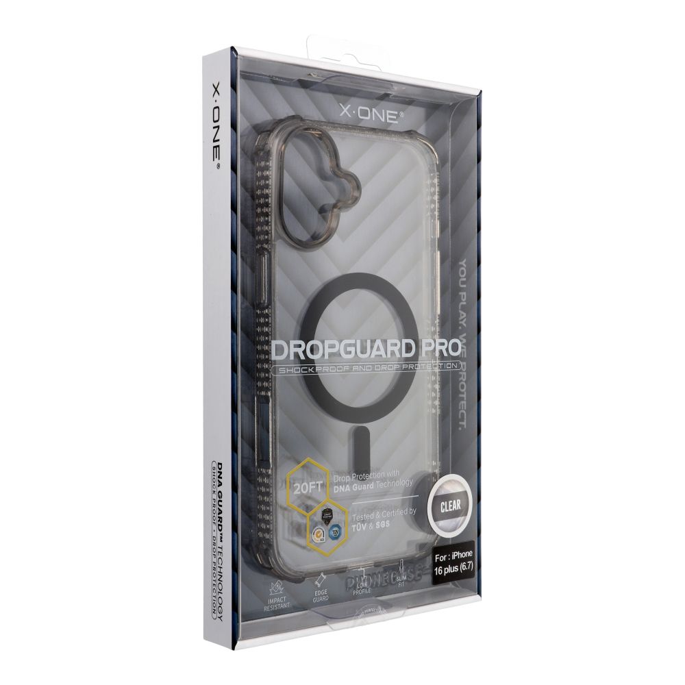 Husa X-one Dropguard Magnetic Pro (Magsafe Compatible) - pentru Apple iPhone 16 Plus Negru