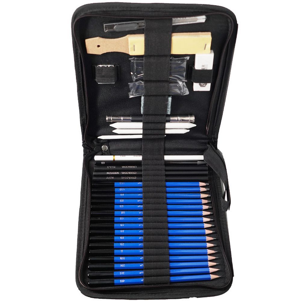 Husa Sketching Drawing Set Pencils 37in1