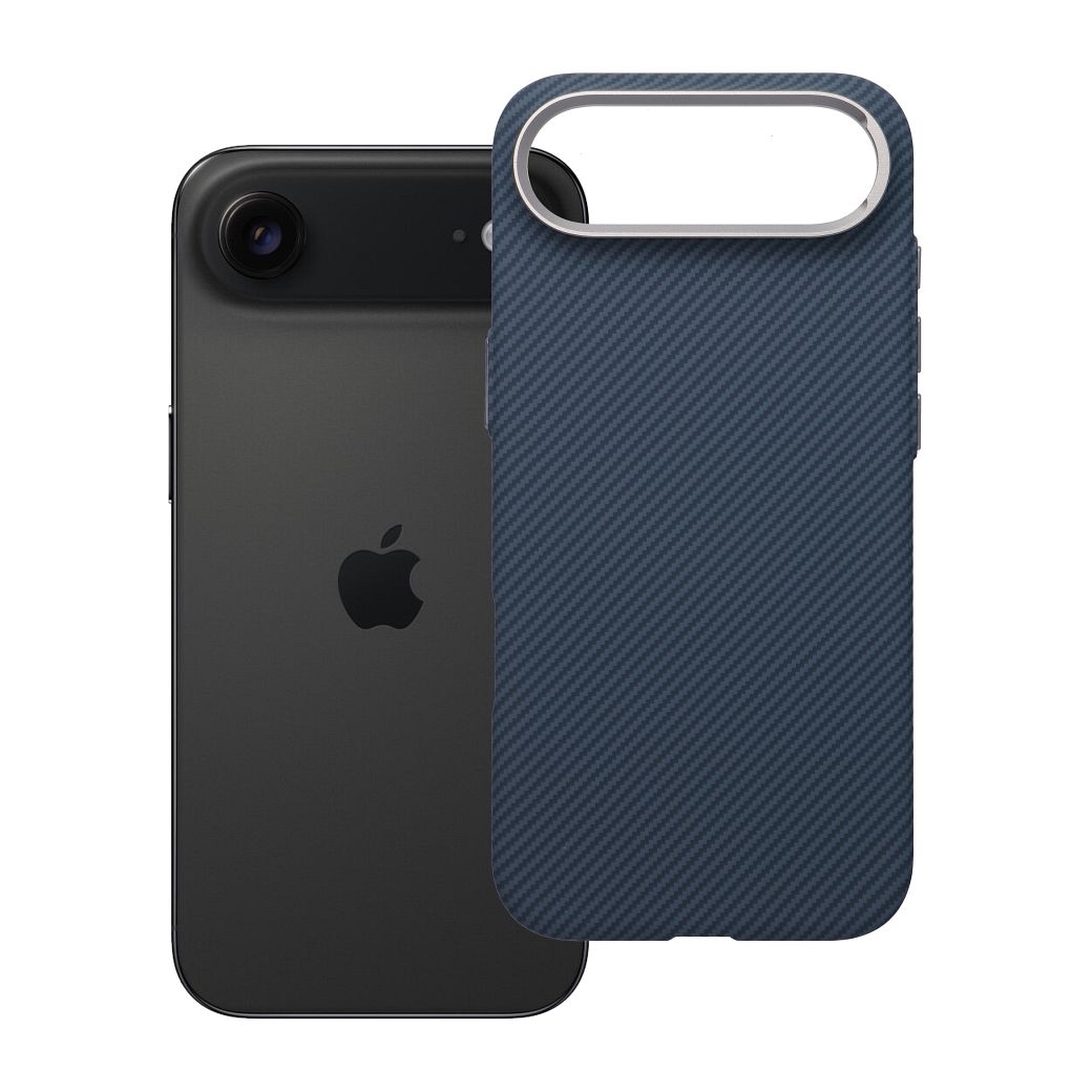 Husa K-look pentru iPhone 17 AIR Compatible cu Magsafe Albastru