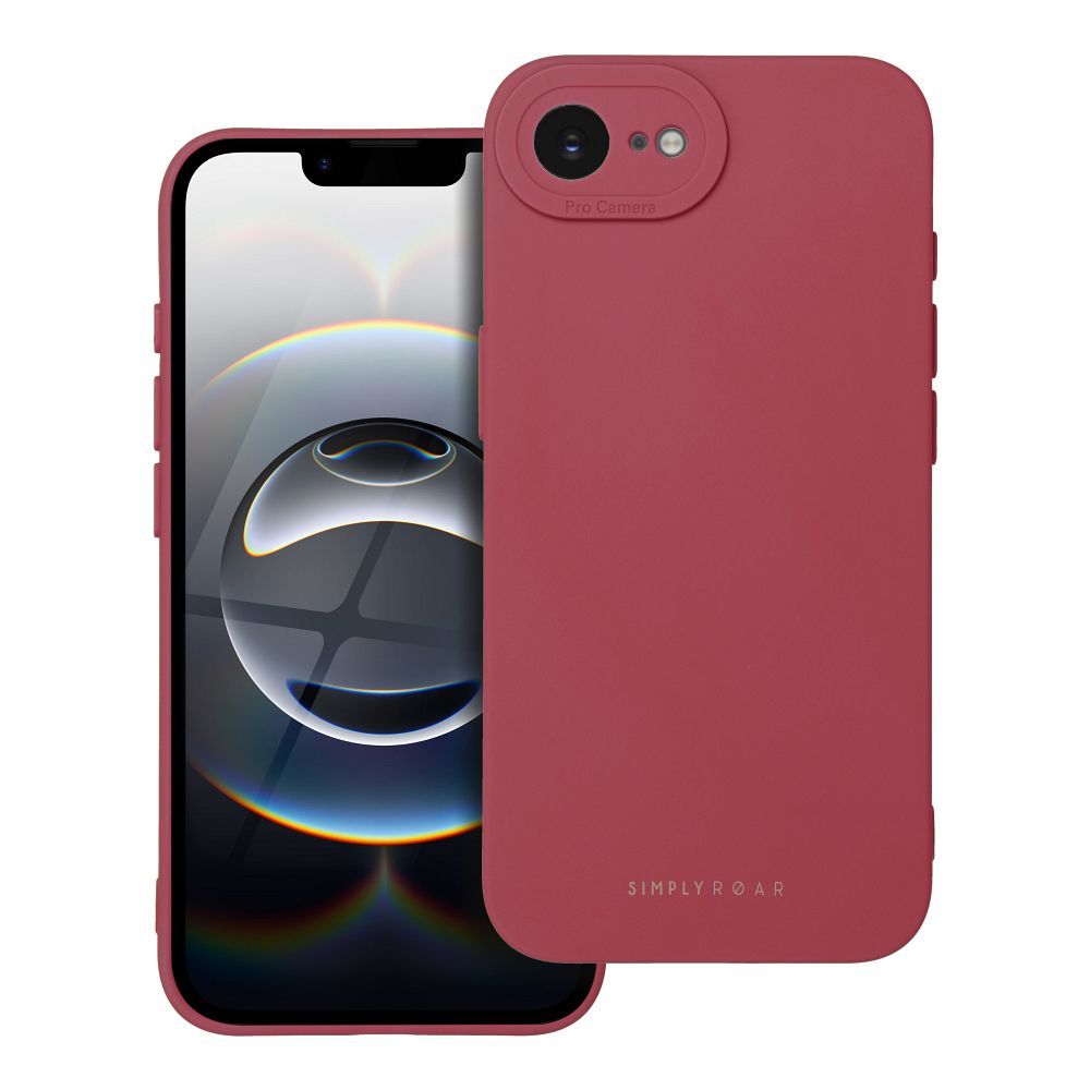 Husa Roar Luna pentru iPhone 16e Rosu