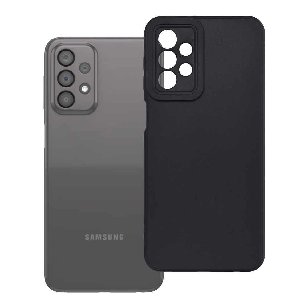 Husa Matt 2.0 pentru Samsung A23 5G Negru
