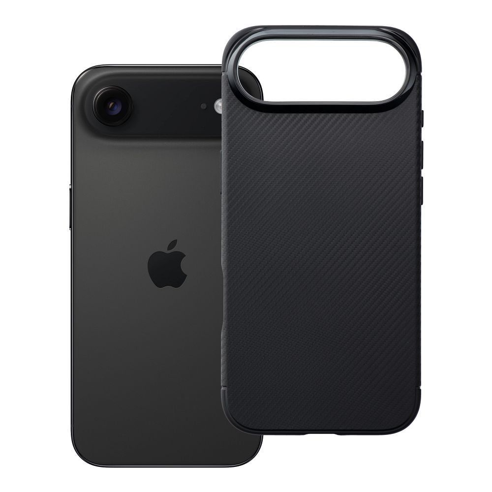 Husa Carbon Premium pentru iPhone 17 AIR Negru