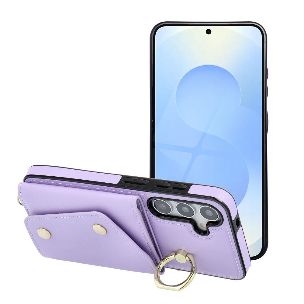 Husa Wonder pentru Samsung S25 Edge cu portofel Lilac