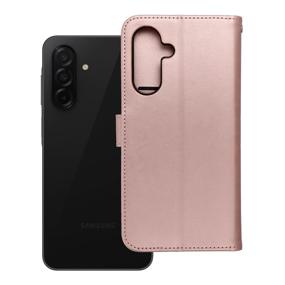 Husa Mezzo Book Flip pentru Samsung A26 5G Mandala Roz auriu