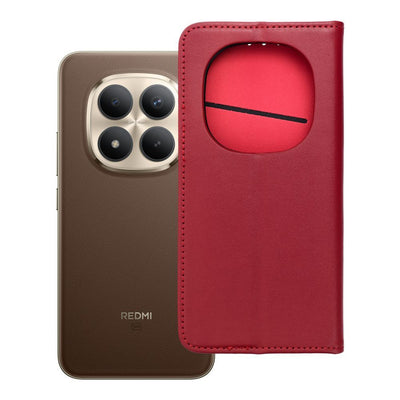 Husa Smart PRO Flip pentru Xiaomi Redmi Note 15 PRO Plus 5G Book piele Burgundy