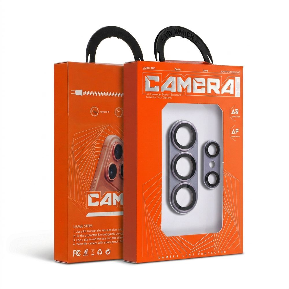 Folie sticla lentila camerei pentru Samsung S26 Ultra AR+AF Full Metal Mov