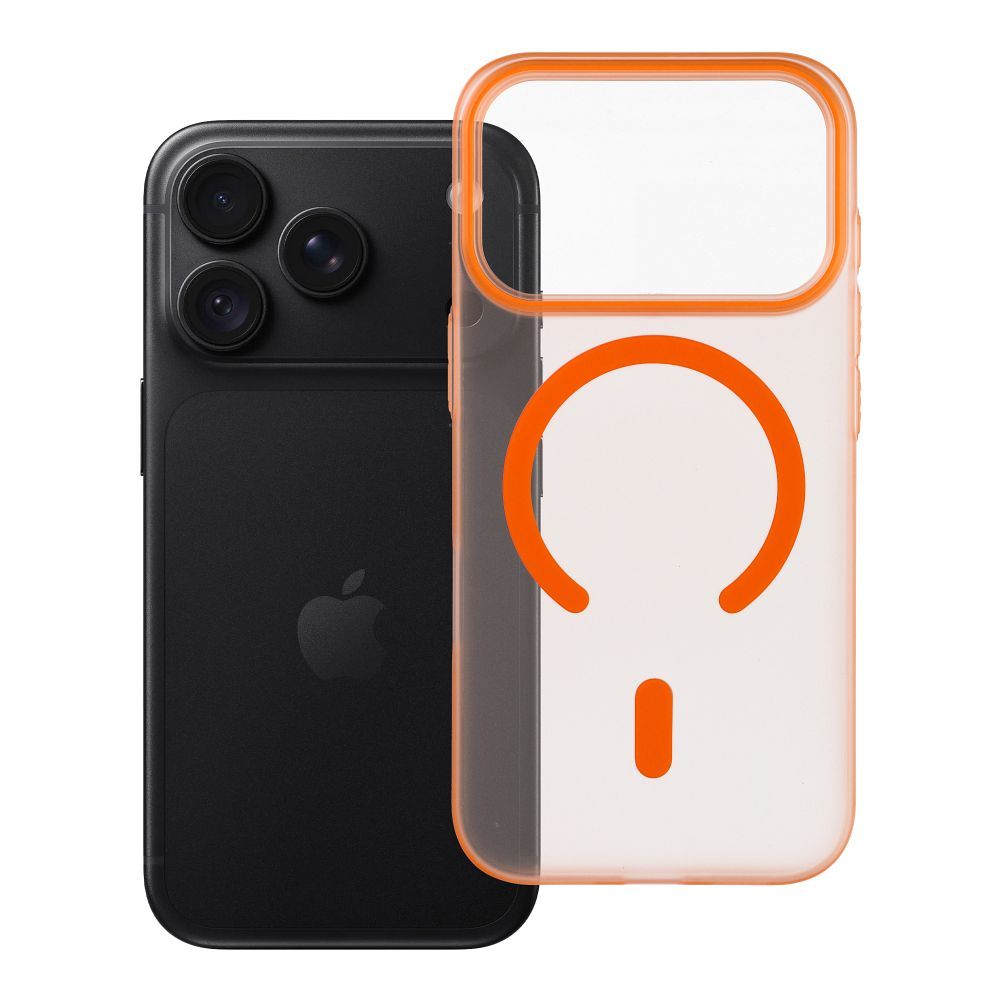 Husa Go Portocaliu pentru iPhone 18 Pro / 17 Pro Compatible cu Magsafe Portocaliu