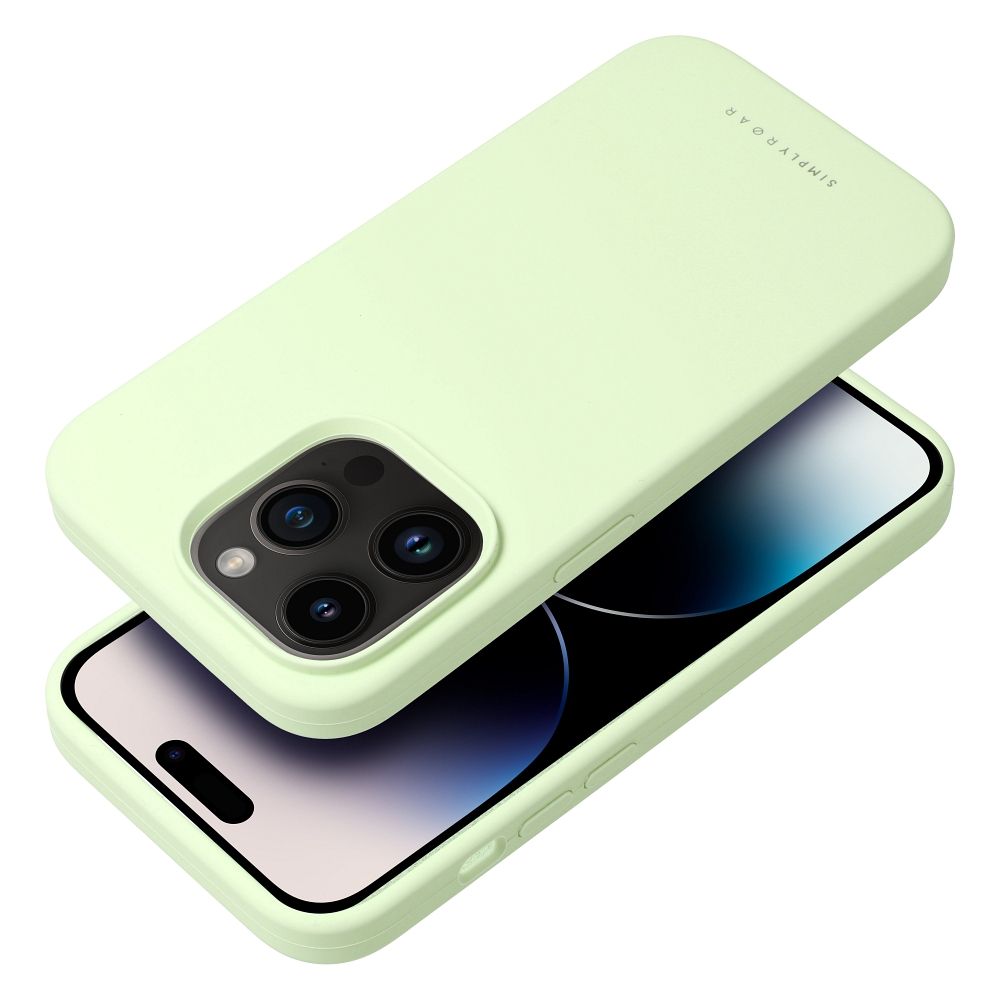 Husa Roar Cloud Skin pentru iPhone 16e Verde deschis