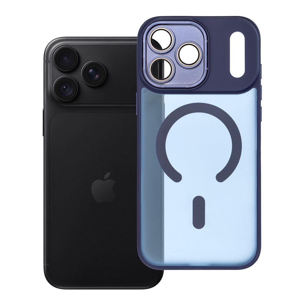 Husa Variete Mag pentru iPhone 18 Pro Max / 17 Pro Max Compatible cu Magsafe Bleumarin