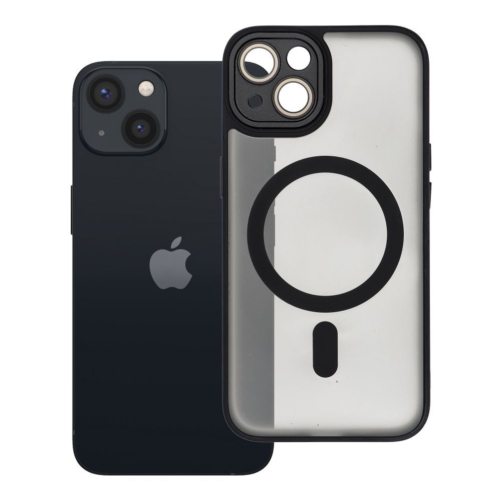 Husa Variete Mag pentru iPhone 13 Compatible cu Magsafe Negru