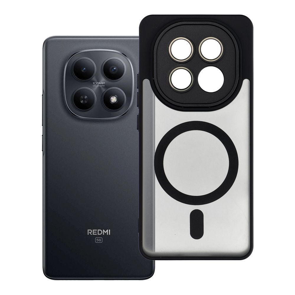 Husa Variete Mag pentru Xiaomi Redmi Note 15 4G / 5G Compatible cu Magsafe Negru