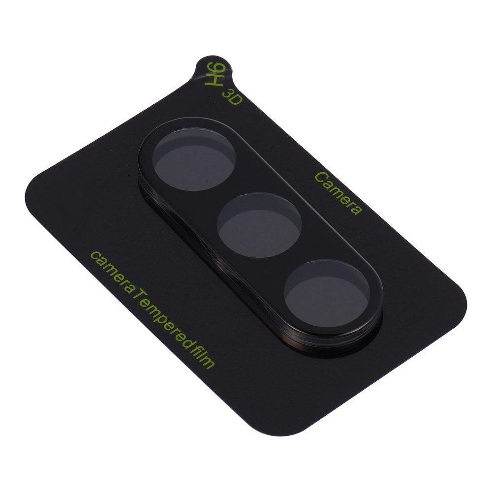 Folie 5D Full Glue sticla lentila camerei pentru Samsung S25 Plus Negru