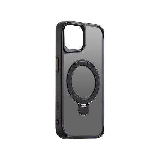 Etteri Matt Mag Ring case for iPhone 14 6,1" black