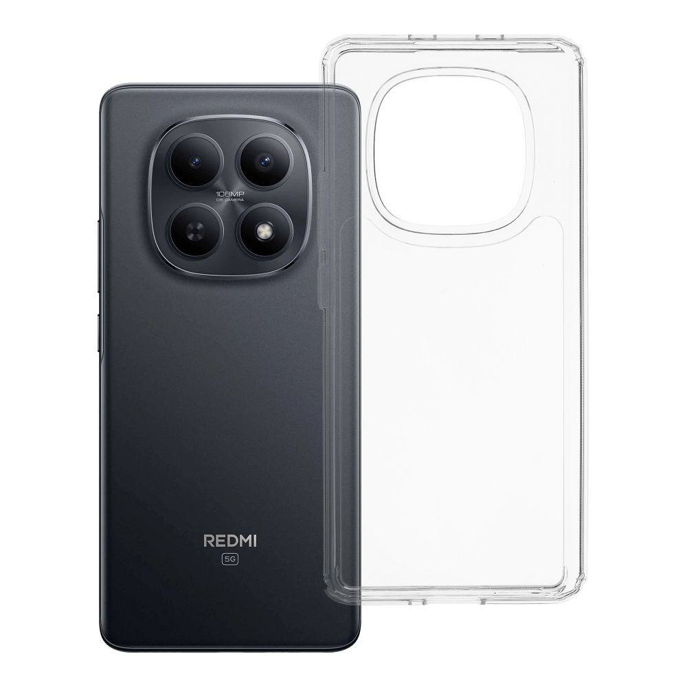 Husa Super Transparent Hybrid pentru Xiaomi Redmi Note 15 5G Transparent