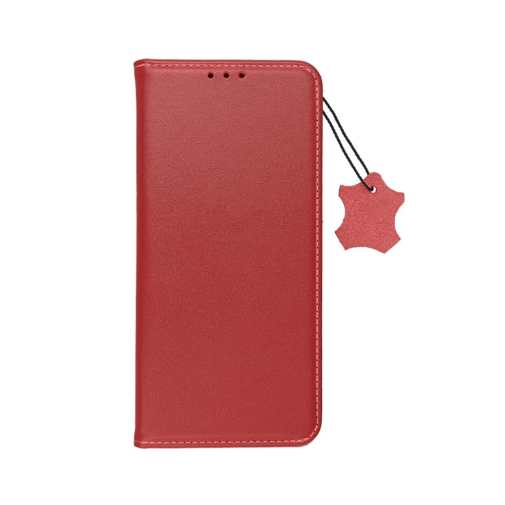 Husa Smart Pro Flip pentru Samsung S26 Edge Book piele Burgundy