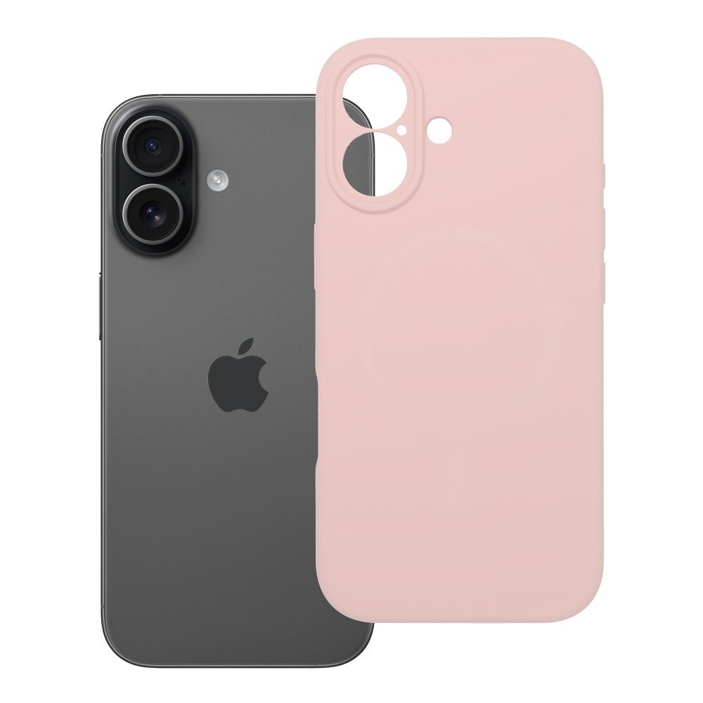 Husa pentru iPhone 17 Silicone 2mm (Camera Protection) Powder Roz