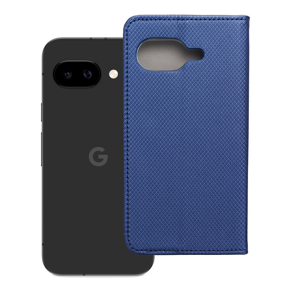 Husa Smart Book pentru Google Pixel 9a Bleumarin