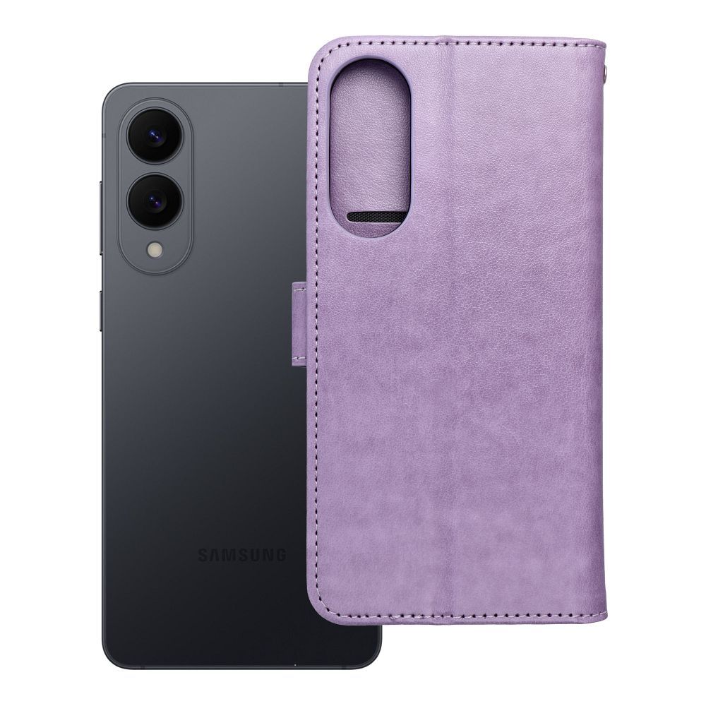 Husa Mezzo Book Flip pentru Samsung S25 Edge Dreamcatcher Violet