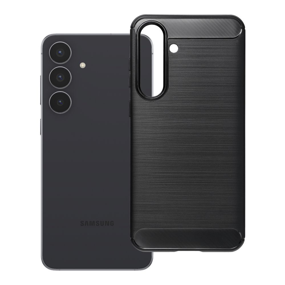 Husa Carbon 2.0 pentru Samsung S26 FE / S25 FE Negru