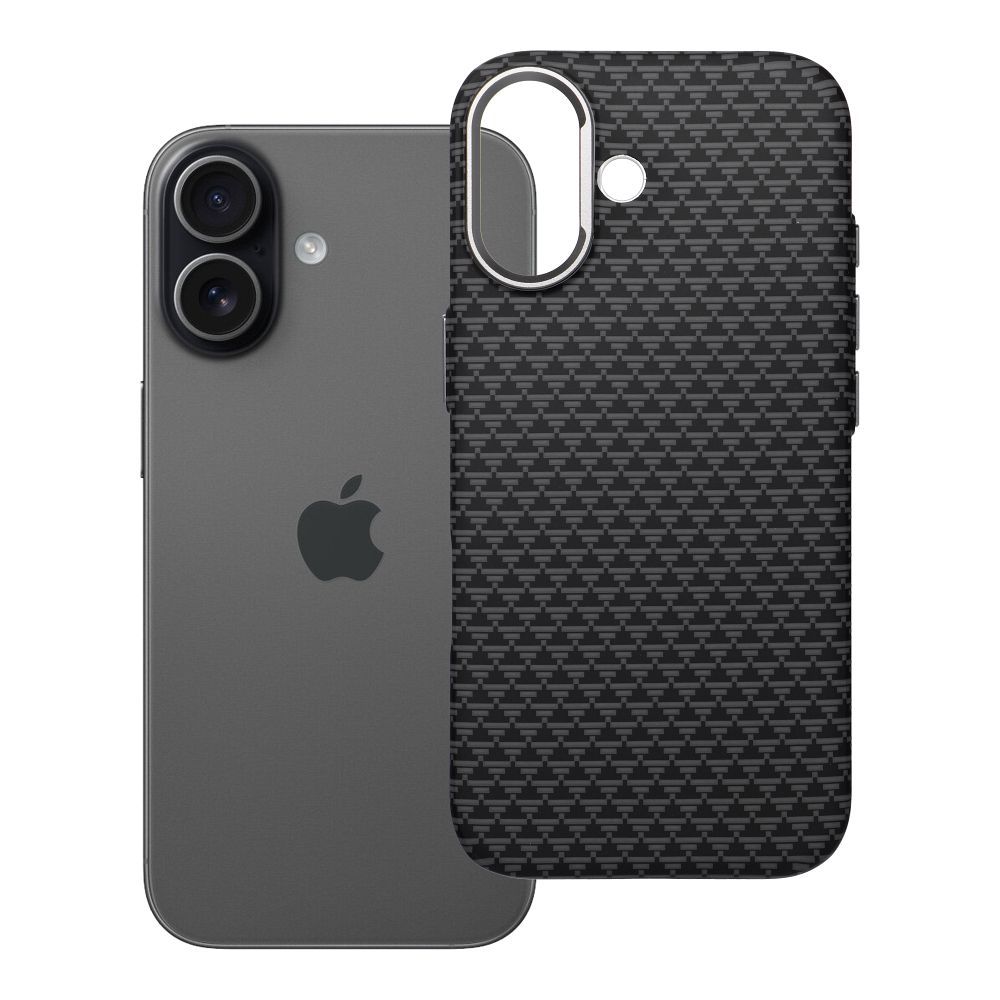 Husa K-look pentru iPhone 17 Compatible cu Magsafe Negru V2