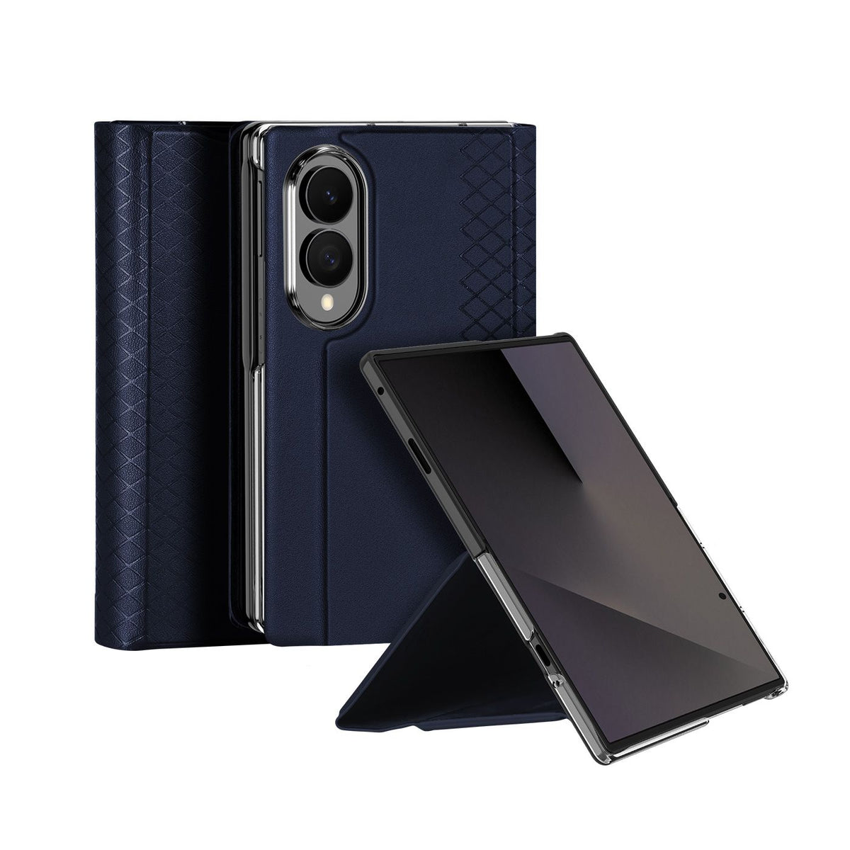 Husa DUX Ducis Bril pentru Samsung Z Fold 8 Wide Albastru