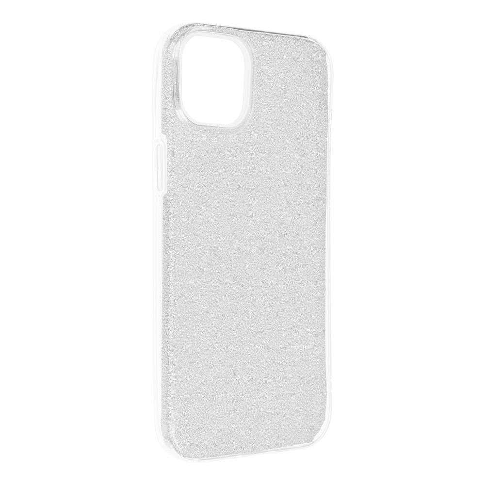 Husa Shining pentru iPhone 15 Plus Argintiu