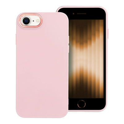 Husa Frame pentru iPhone 7 / 8 / SE 2020 / SE 2022 Powder Roz