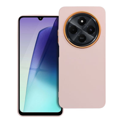 Husa Frame pentru Xiaomi Redmi 17C 4G / 14C 4G / 14C 5G / Poco C75 4G Powder Roz