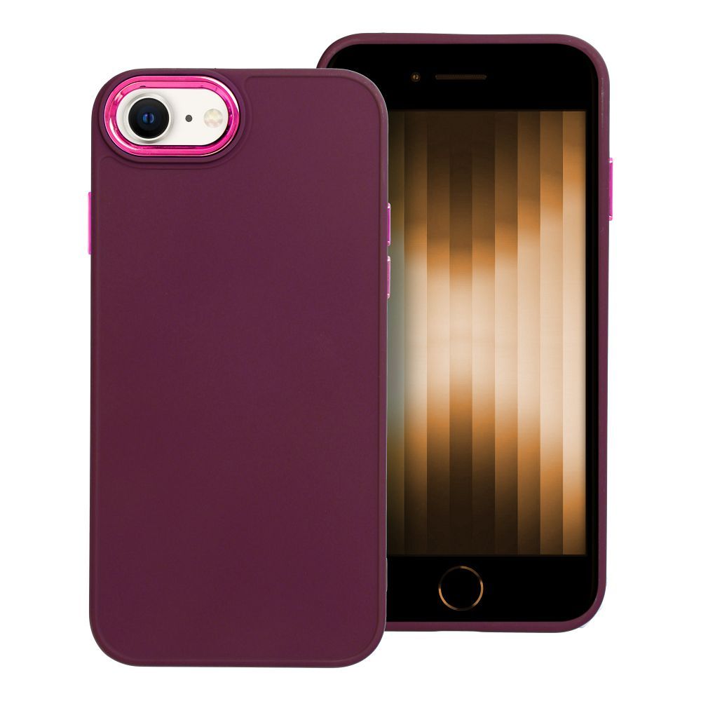 Husa Frame pentru iPhone 7 / 8 / SE 2020 / SE 2022 Mov