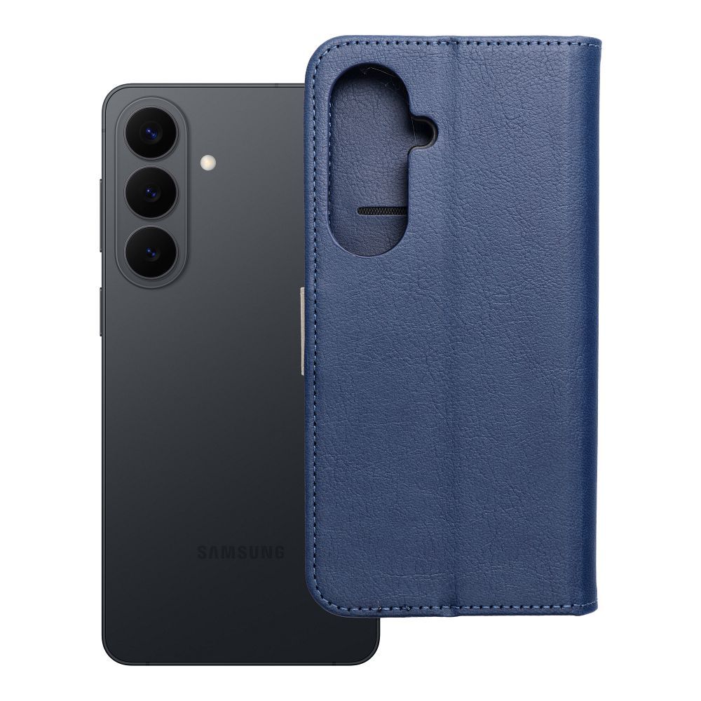 Husa Split Book Flip pentru Samsung S26 Plus Navy si Cream