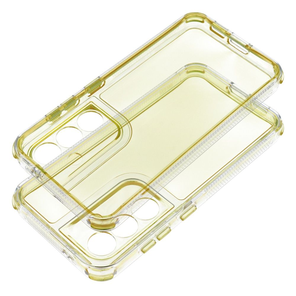 Husa Matrix Transparent pentru Samsung A36 5G Galben