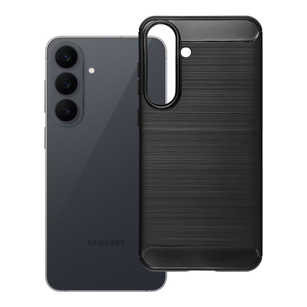 Husa Carbon 2.0 pentru Samsung S26 FE / S25 FE Negru