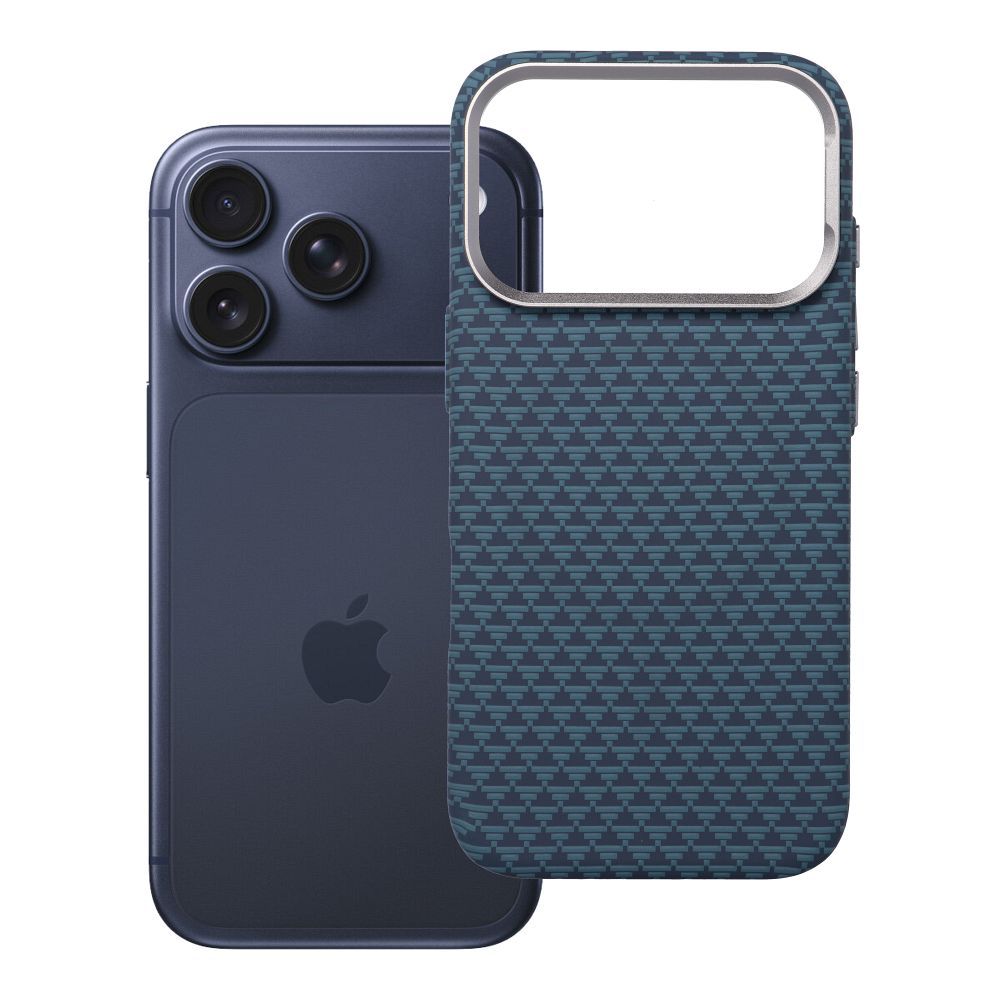 Husa K-look pentru iPhone 18 Pro / 17 Pro Compatible cu Magsafe Albastru V2