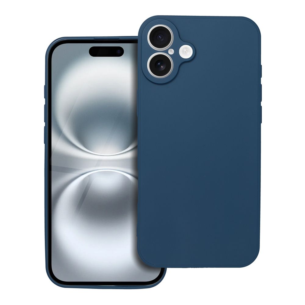 Husa Soft pentru iPhone 16 Plus Albastru inchis
