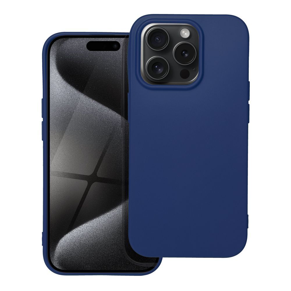 Husa Soft pentru iPhone 15 PRO Albastru inchis
