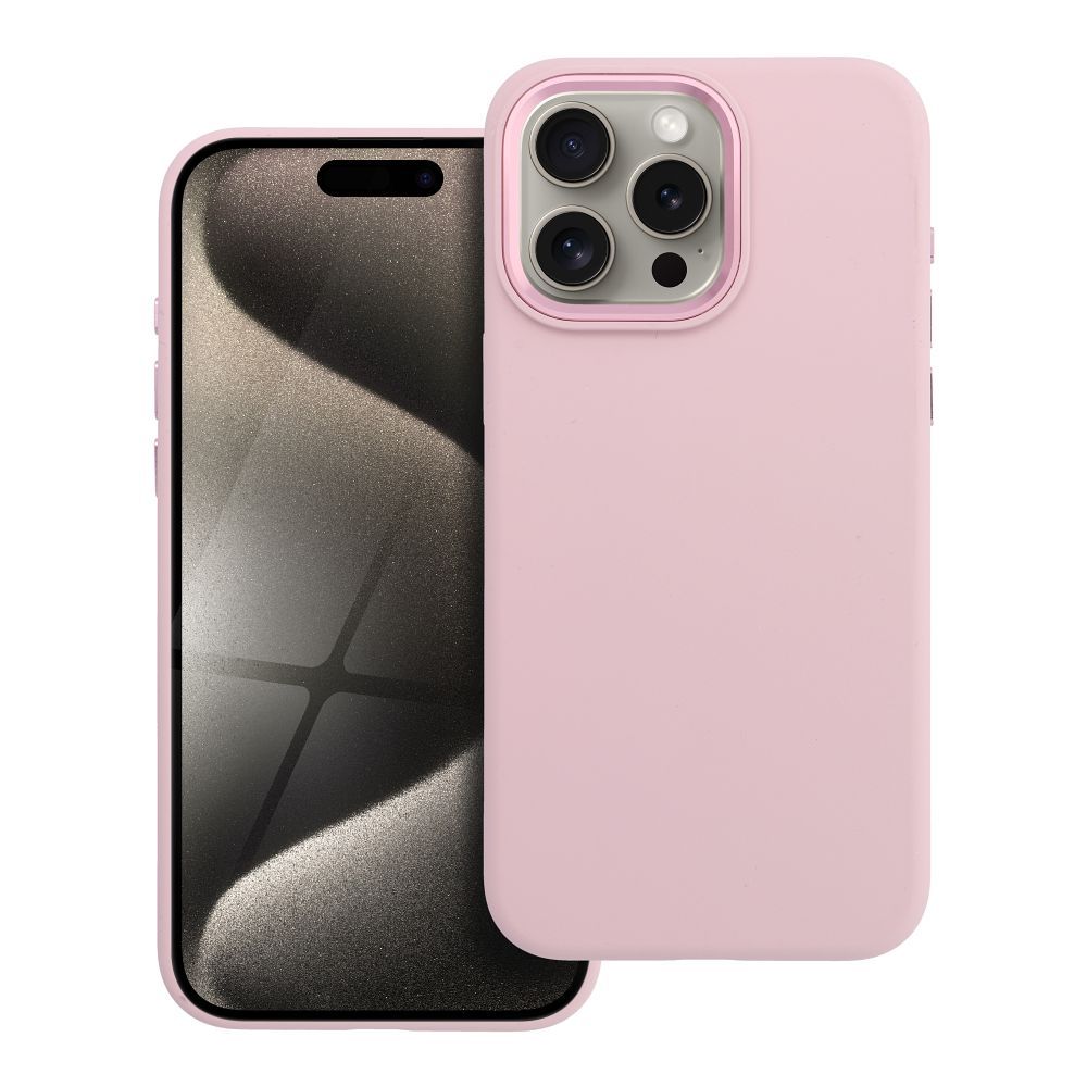Husa Forcell pentru iPhone 15 PRO MAX F-protect Frame Premium Compatible cu Magsafe Roz