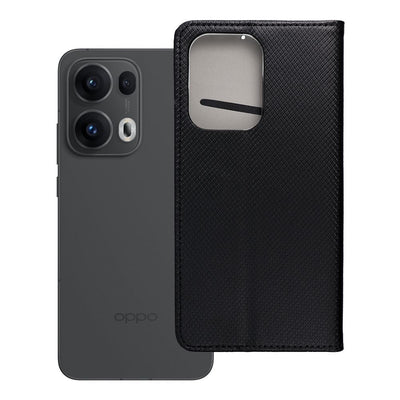 Husa Smart Book pentru Oppo Reno 13 PRO 5G Negru